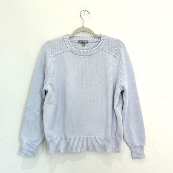 NWOT J. Crew Relaxed pullover sweater in light blue - Picture 8 of 10